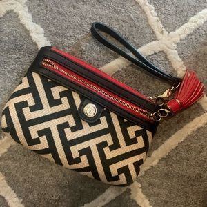 Spartina tassel wristlet